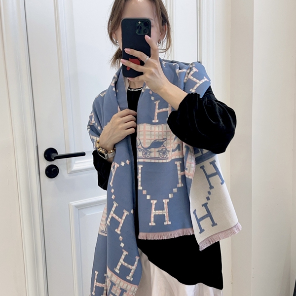 ブランドマフラー角部分ディテール